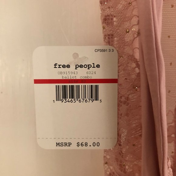 NWT Free People Showoff Lace Bodysuit XS, S, M, L - Picture 7 of 7